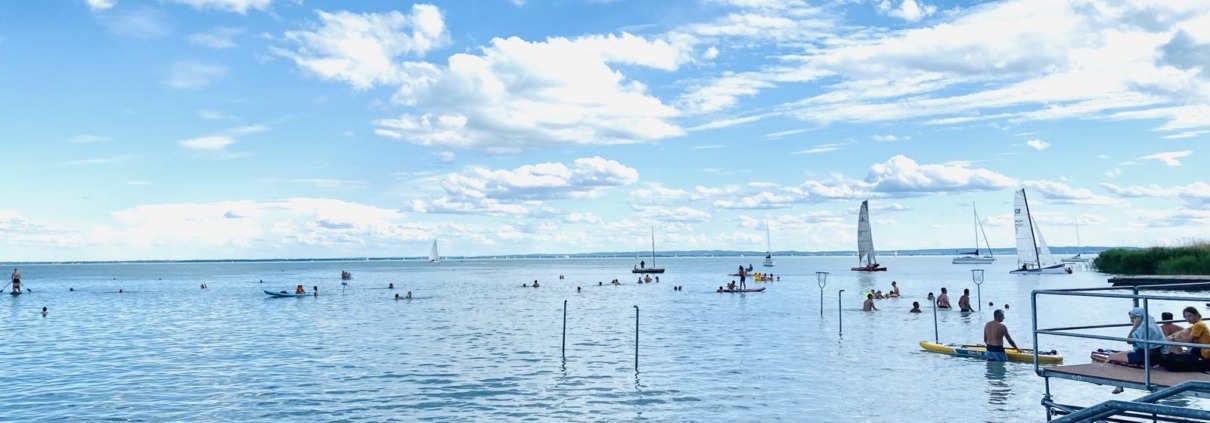 Budatava strand Balatonalmádi