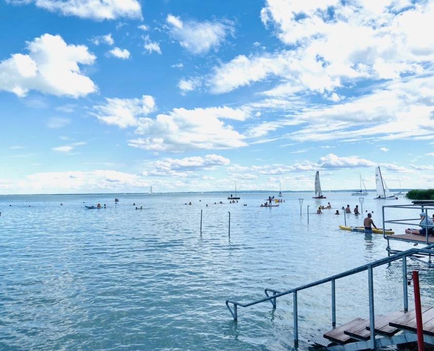 Budatava strand Balatonalmádi